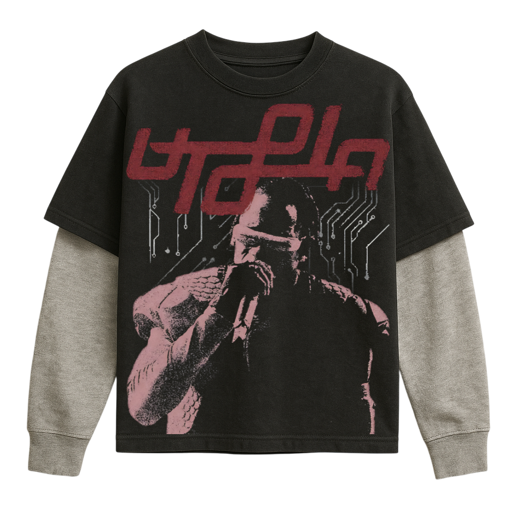 UTOPIA STAMP OVERSIZED TEE