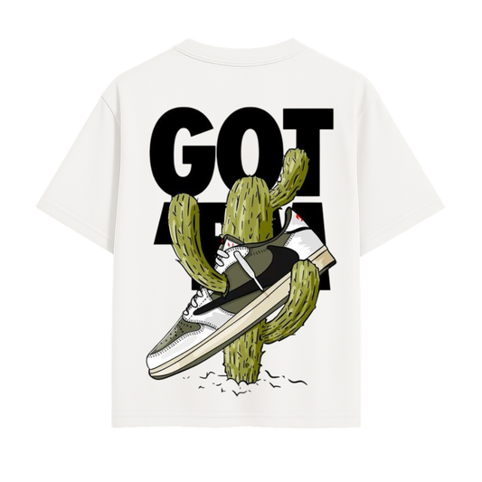 JORDANS X TRAVIS OVERSIZED TEE